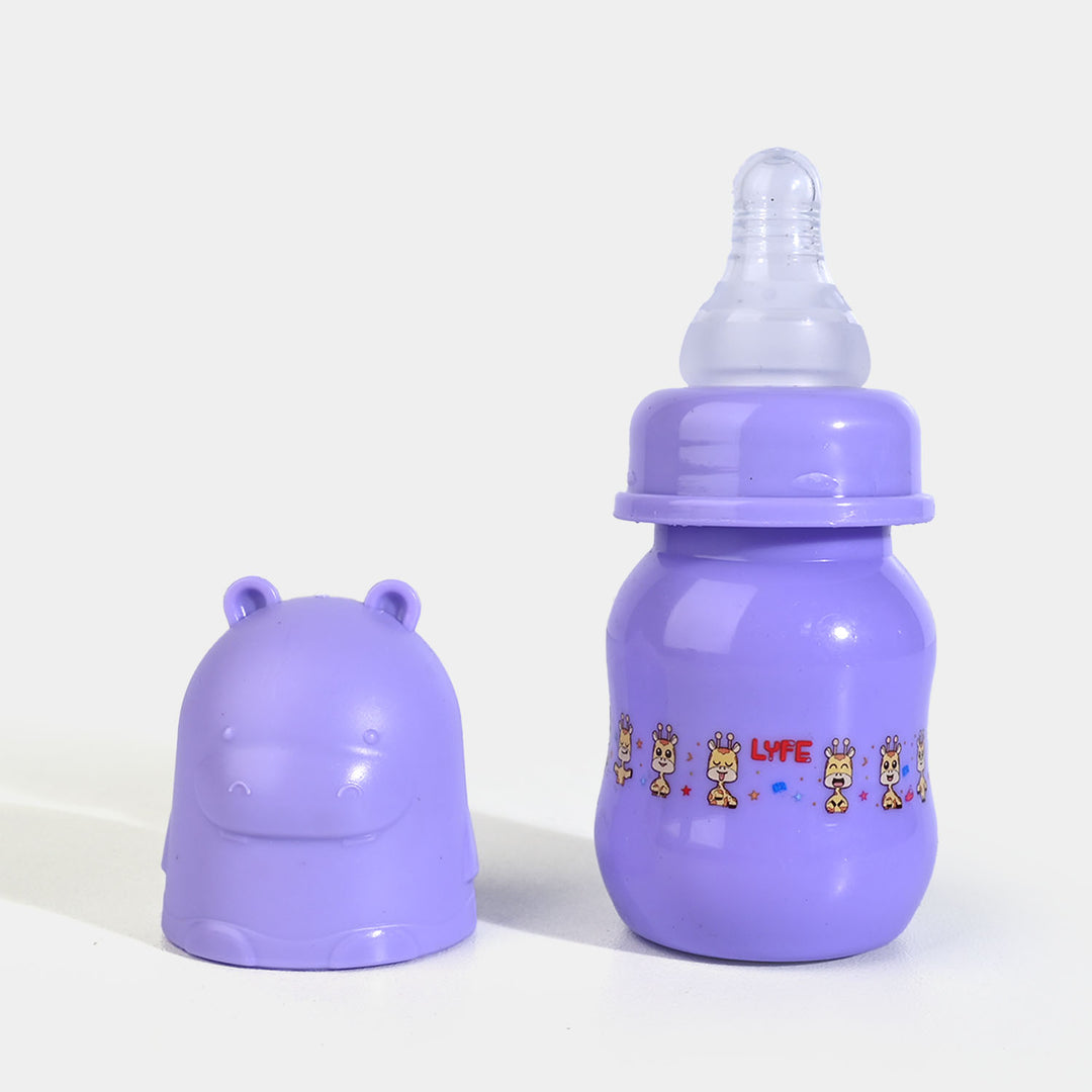 Lyfe Baby Plastic Feeding Bottle 2Oz |60ml |Purple