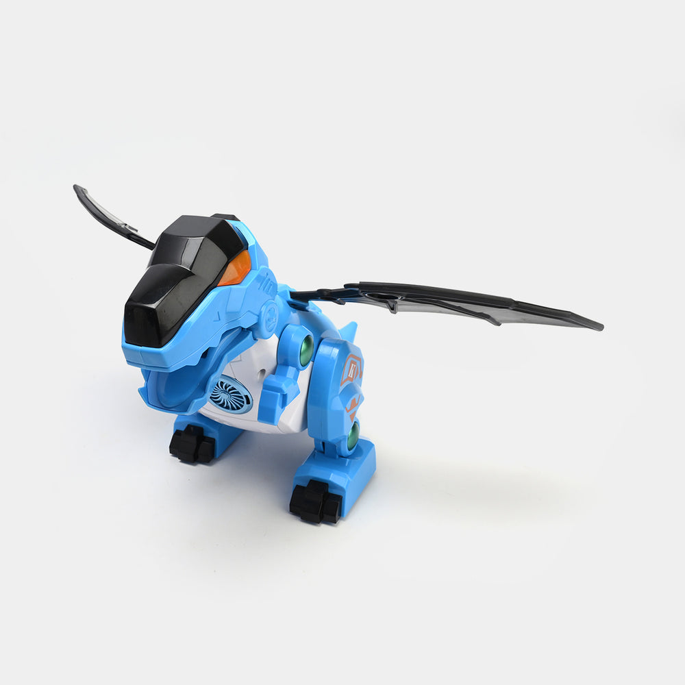Mechanics Spray Dinosaur Toy With Light & Sound