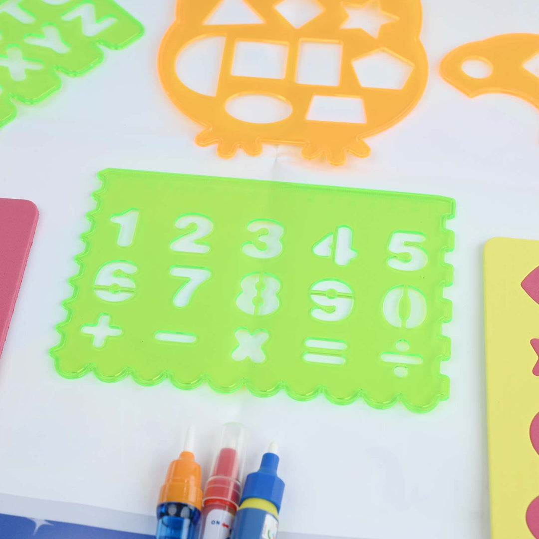 Reusable Water Graffiti Mat Play Set