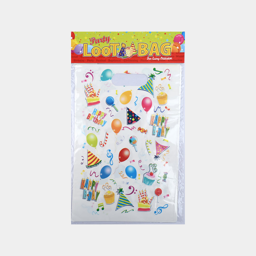 Plastic Party Loot Bags Pack