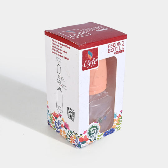 Lyfe Baby Plastic Feeding Bottle 2Oz |60ml |Orange