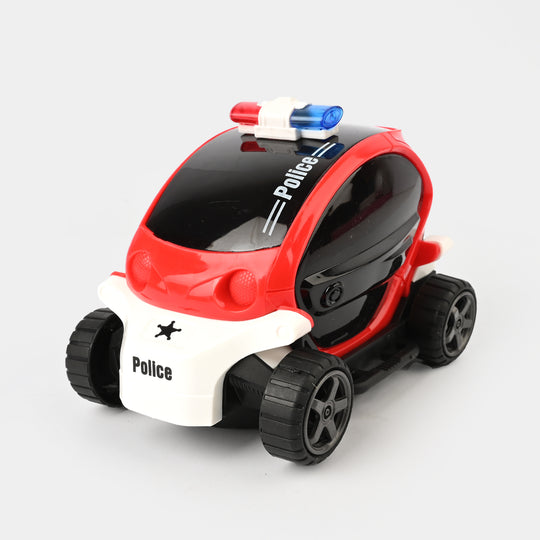 POLICE CAR WITH LIGHT & MUSIC FOR KIDS