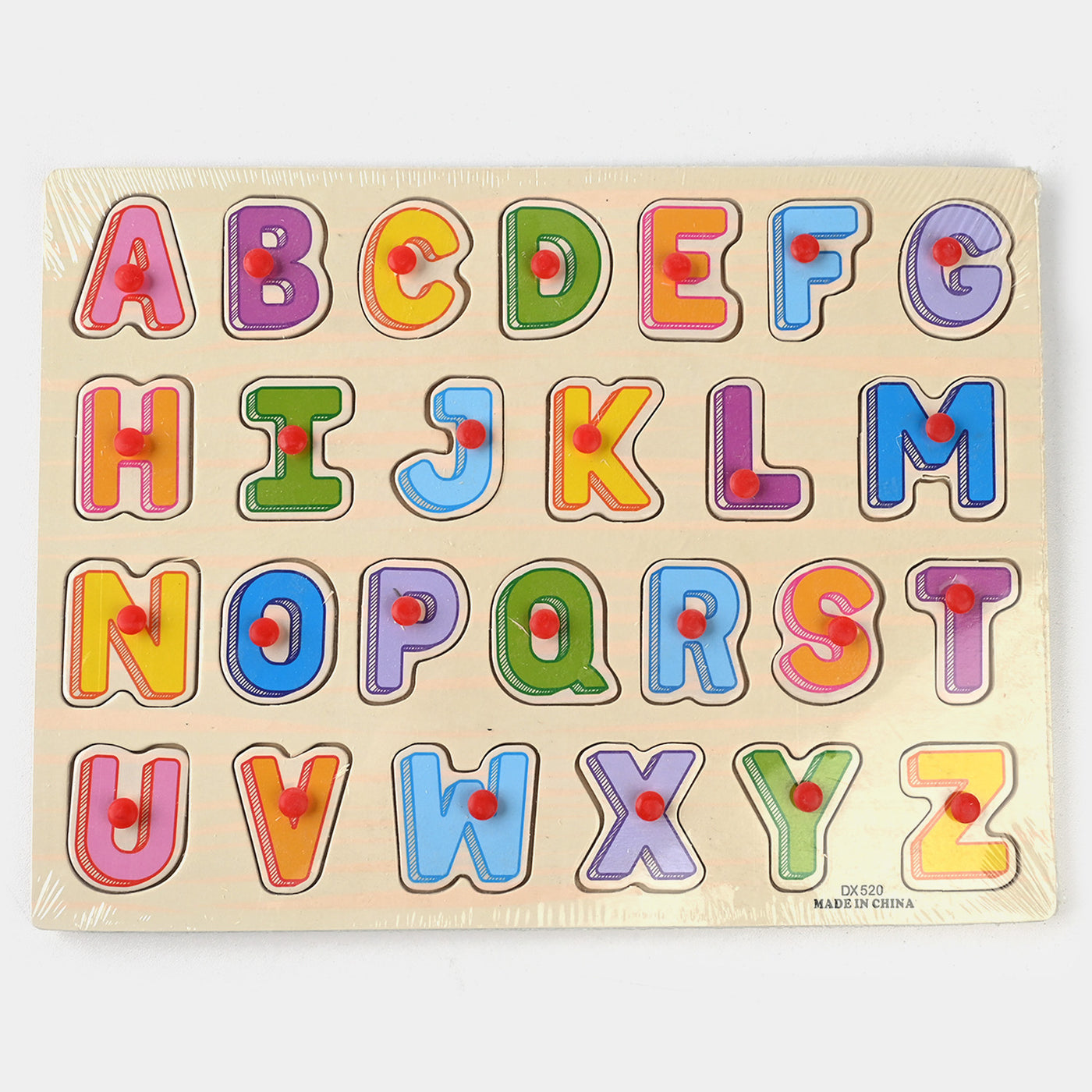 Alphabet Wooden Puzzle Board Game