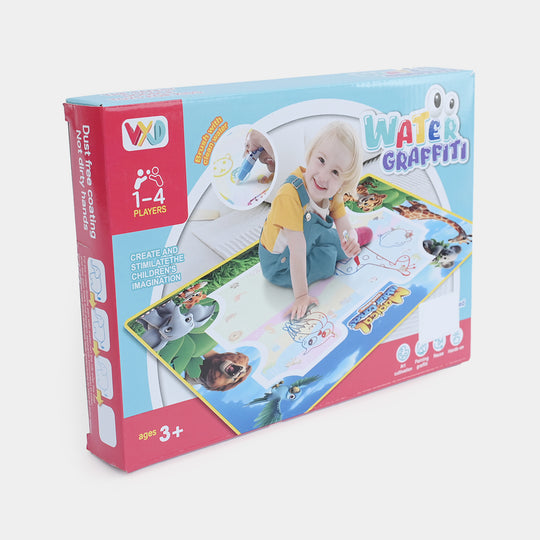 Reusable Water Graffiti Mat Play Set