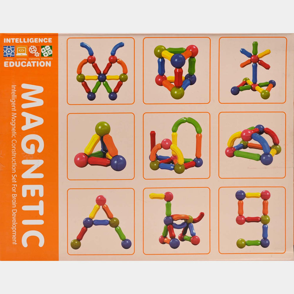 Intelligent Magnetic Rod Puzzle for Kids