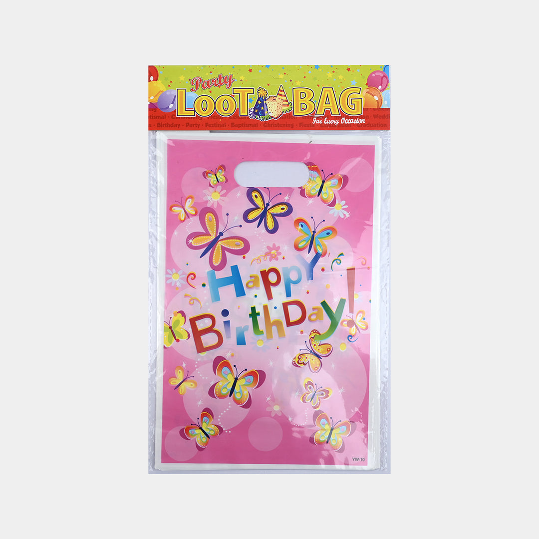 Plastic Party Loot Bags Pack