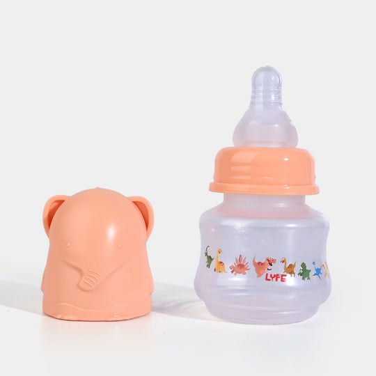 Lyfe Baby Plastic Feeding Bottle 2Oz |60ml |Orange