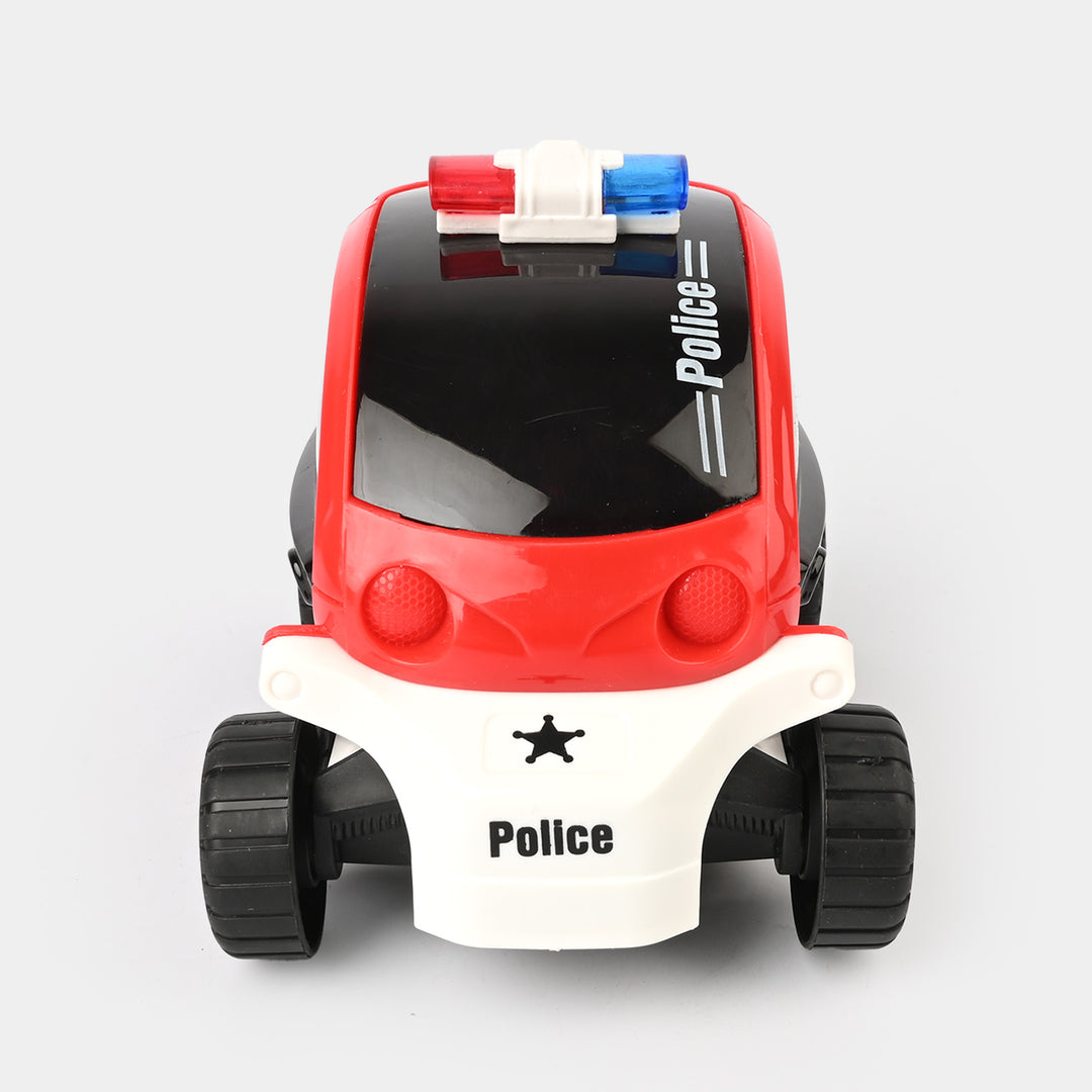 POLICE CAR WITH LIGHT & MUSIC FOR KIDS