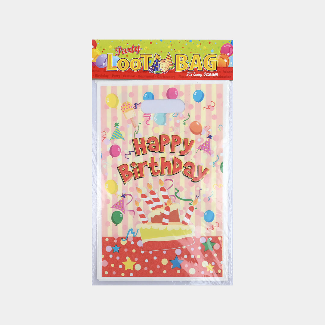 Plastic Party Loot Bags Pack