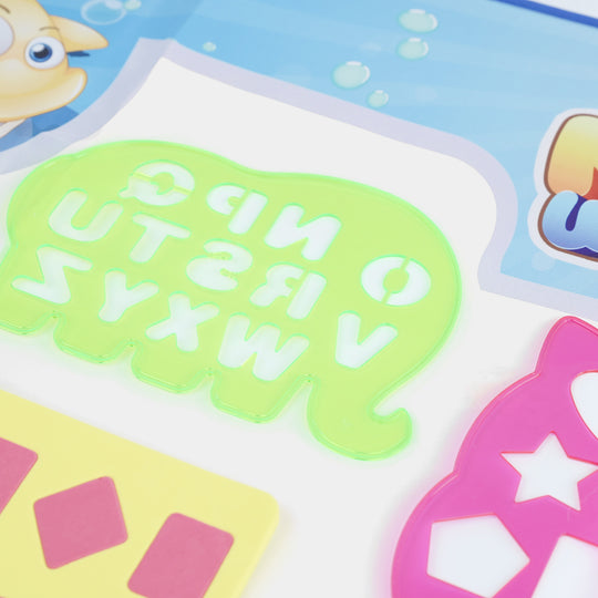 Reusable Water Graffiti Mat Play Set