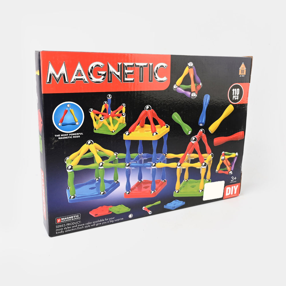 3D Magnetic Learning Building Blocks 110Pcs