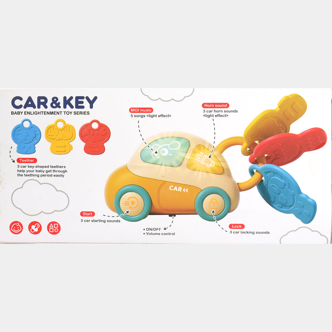 Baby Car & Key Toy (12+ Months)