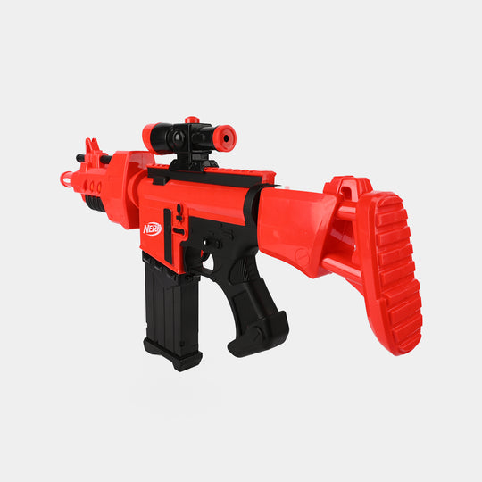 ELECTRIC MEGA NERF BLASTER + SOFT DART TOY