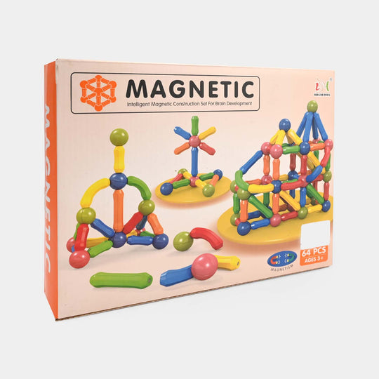 Puzzle Magnetic Sticks | 64PCs