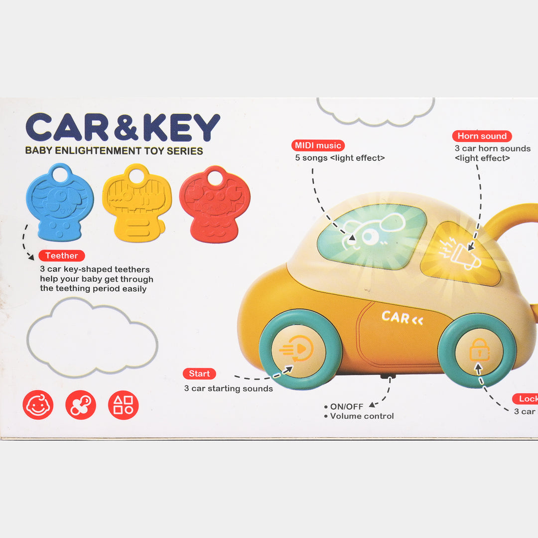 Baby Car & Key Toy (12+ Months)