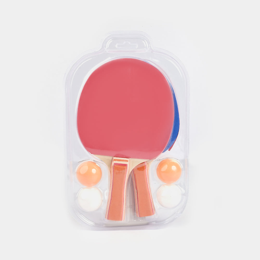 Table Tennis Racket Pair With 2 Balls for Kids