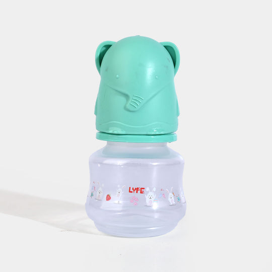 Lyfe Baby Plastic Feeding Bottle 2Oz |60ml |Green