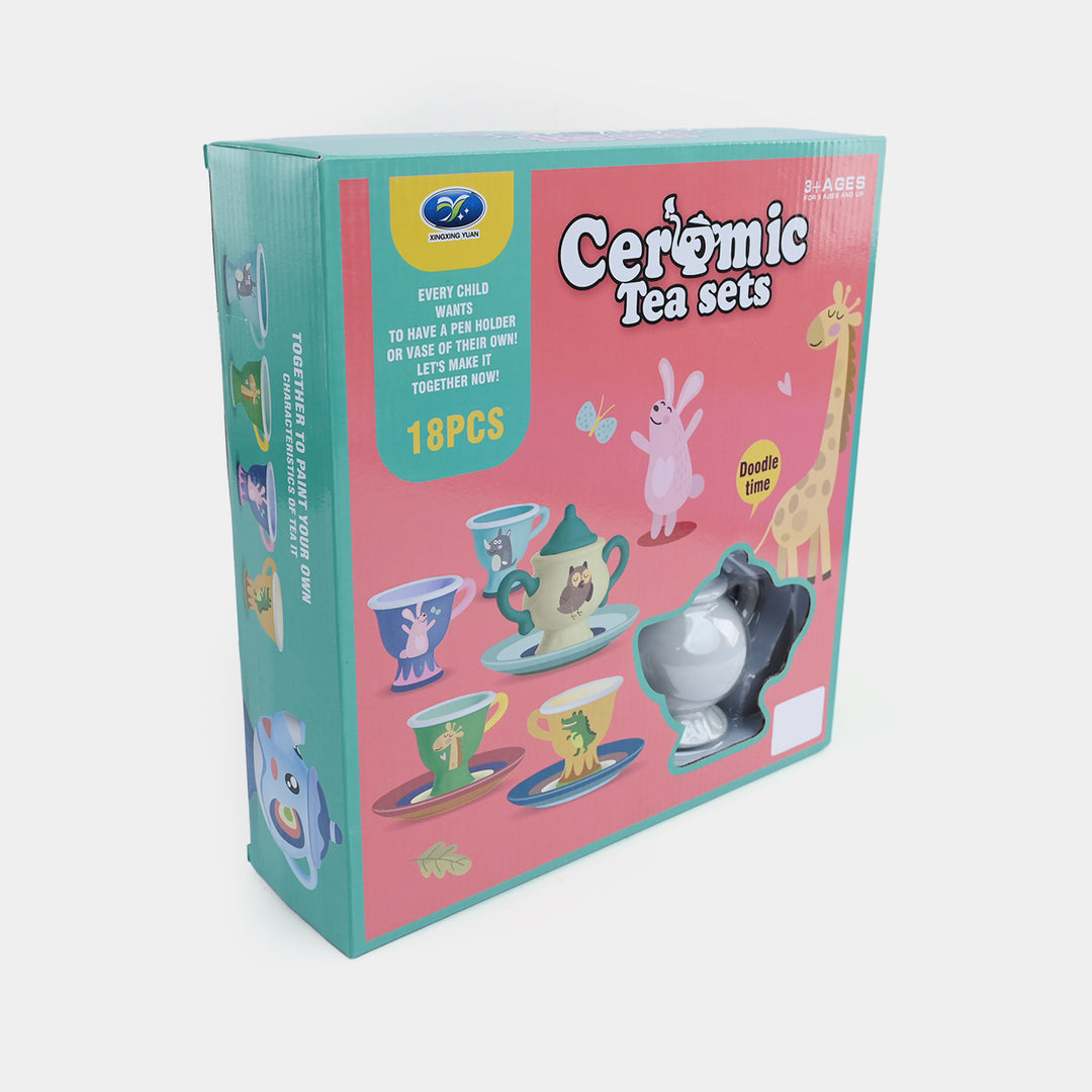 DIY Ceramic Tea Sets