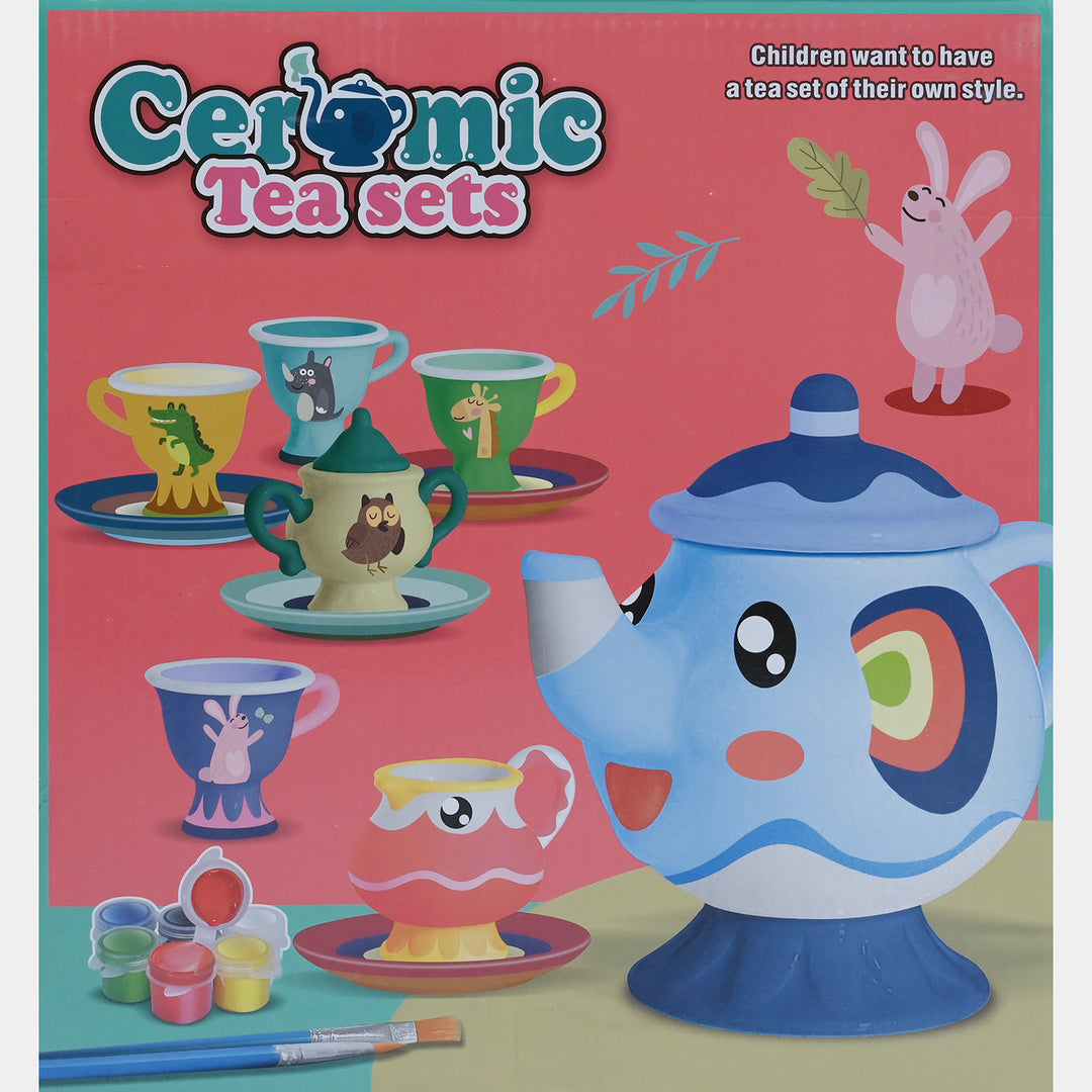 DIY Ceramic Tea Sets