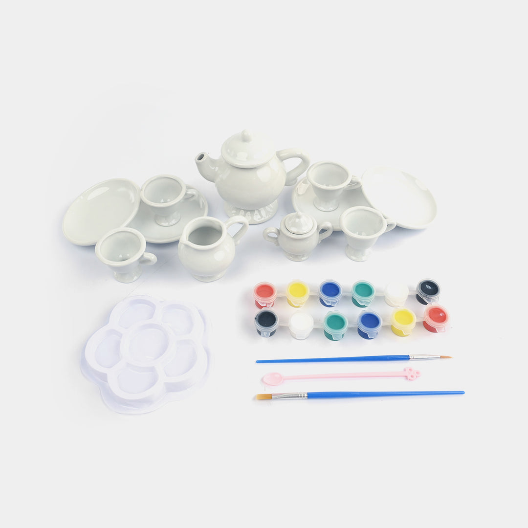 DIY Ceramic Tea Sets