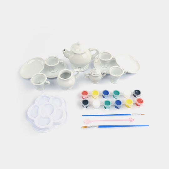 DIY Ceramic Tea Sets