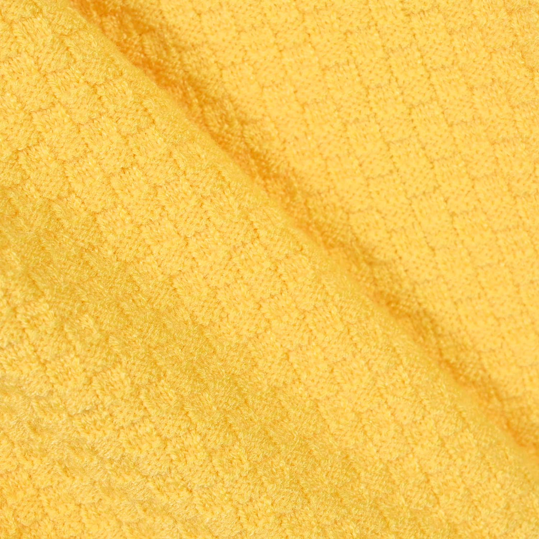 Infant Girls Acrylic Sweater-Peterpan Daisy-Yellow