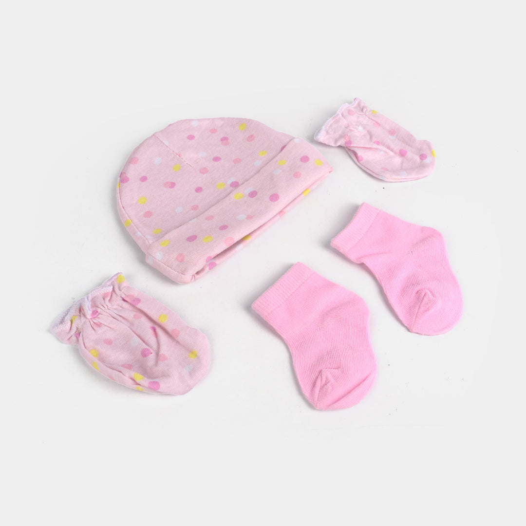 Baby Cap, Mittens & Socks Set