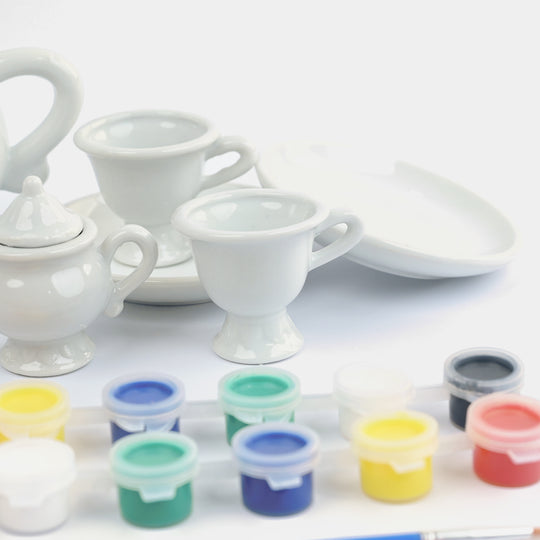 DIY Ceramic Tea Sets