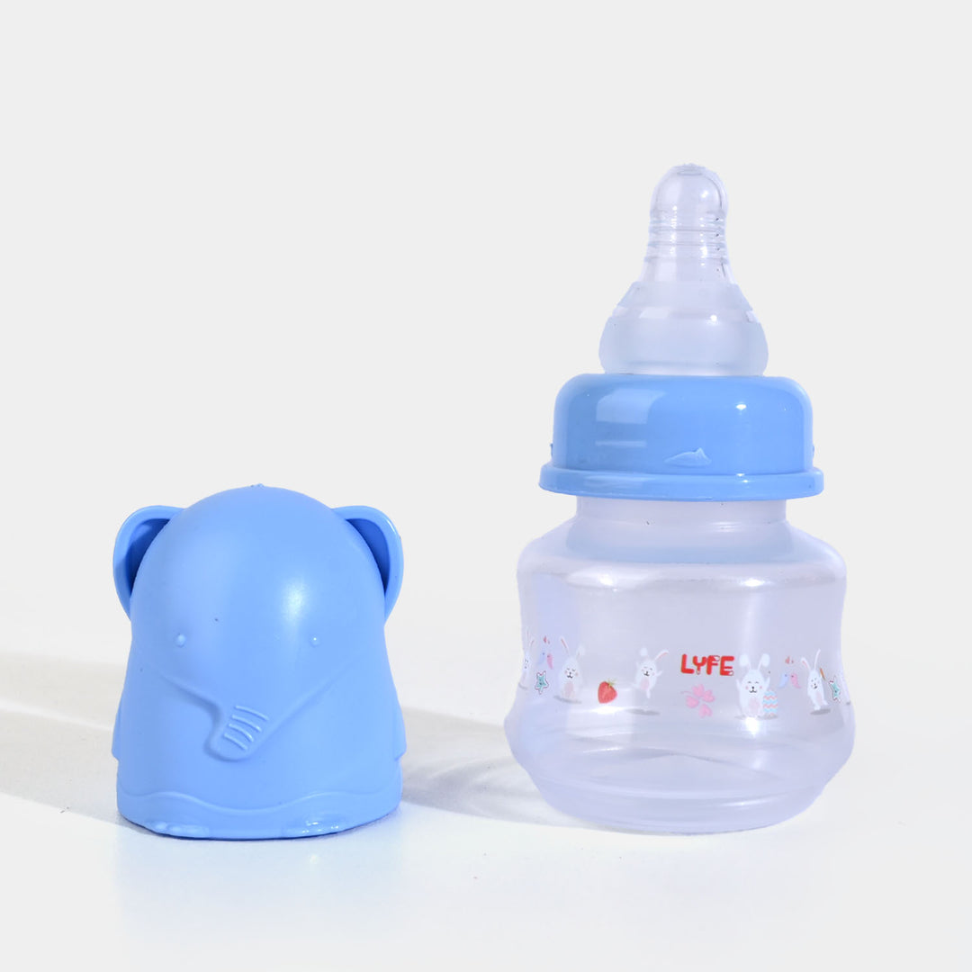 Lyfe Baby Plastic Feeding Bottle 2Oz |60ml |Blue