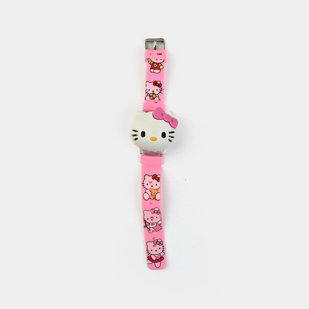 KIDS QUARTZ WATCH MULTI-LIGHT SPINNER