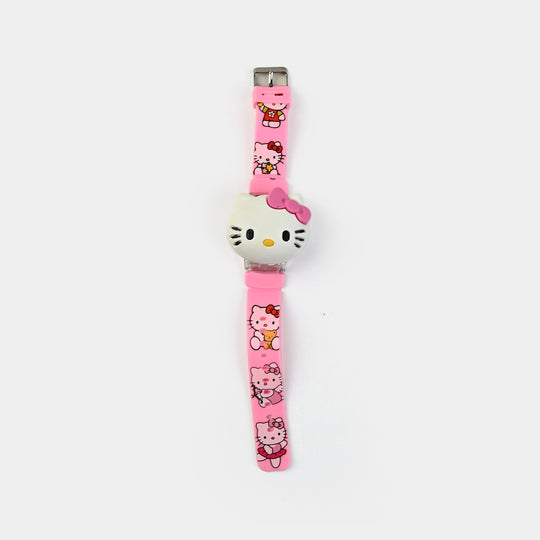 KIDS QUARTZ WATCH MULTI-LIGHT SPINNER