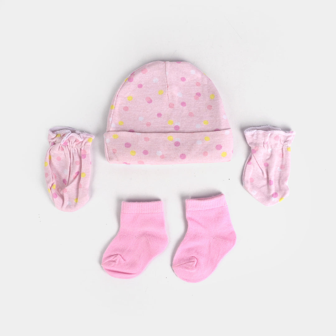 Baby Cap, Mittens & Socks Set