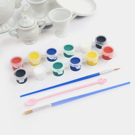 DIY Ceramic Tea Sets