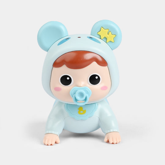 Crawling Baby Doll Toy with Music