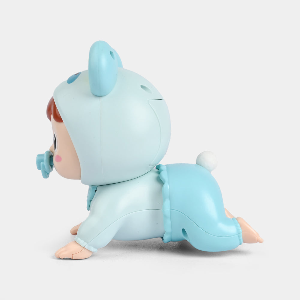 Crawling Baby Doll Toy with Music
