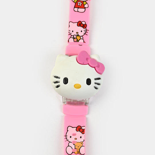 KIDS QUARTZ WATCH MULTI-LIGHT SPINNER