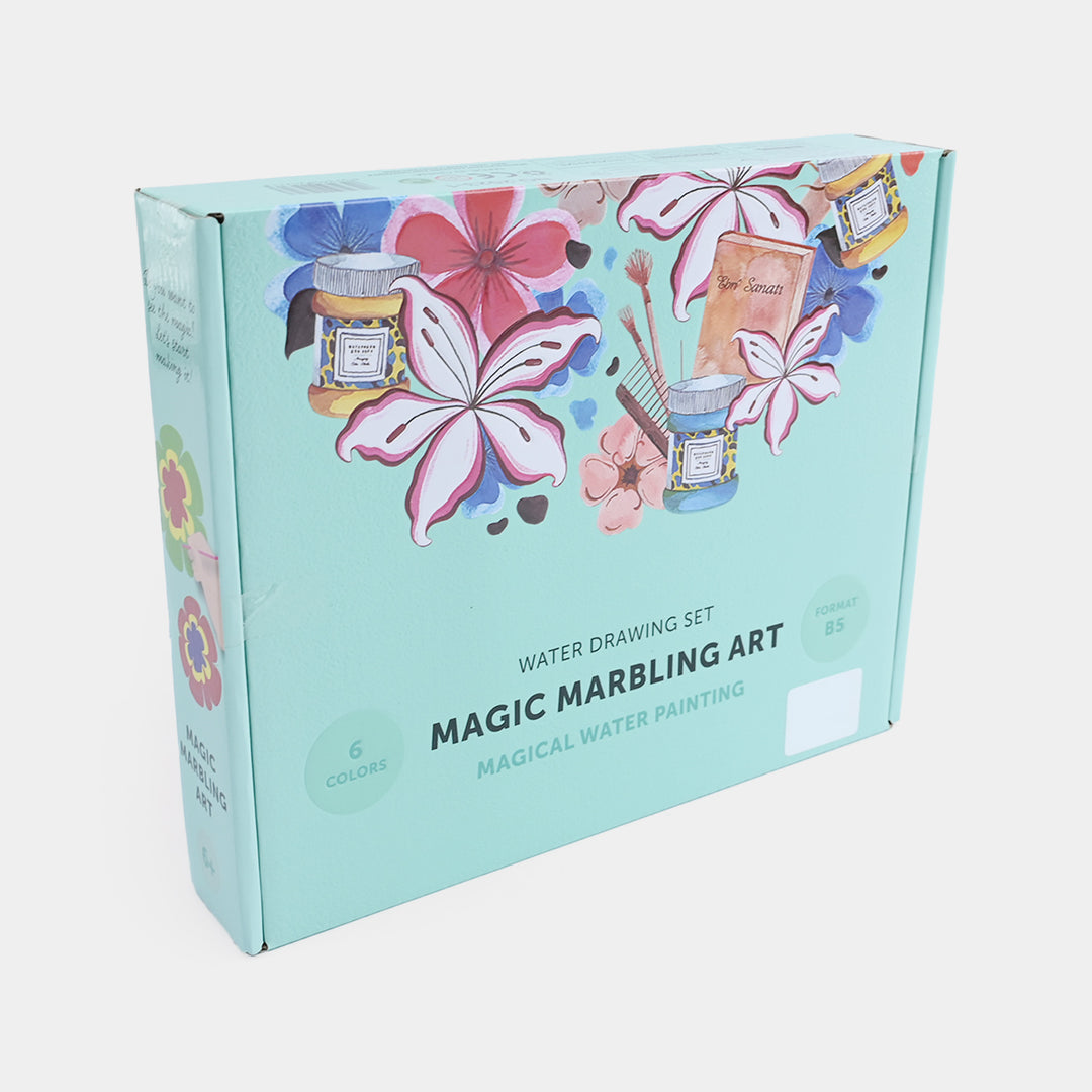 Water Drawing Set - Magic Marbling Art