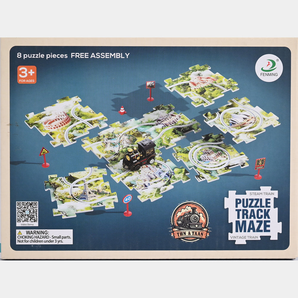Train Puzzle Track Maze