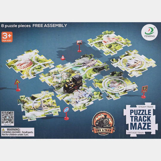 Train Puzzle Track Maze