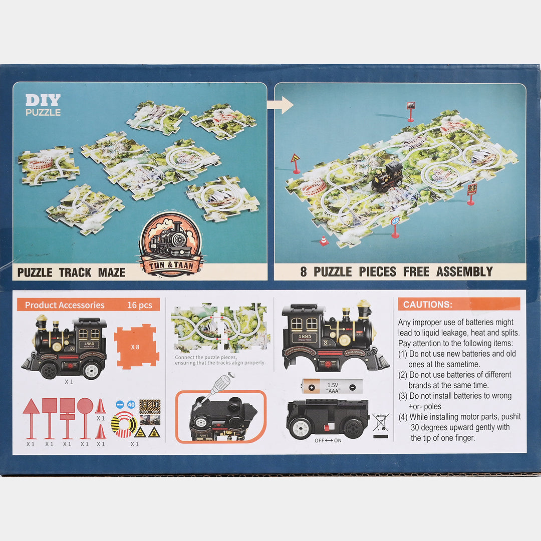 Train Puzzle Track Maze