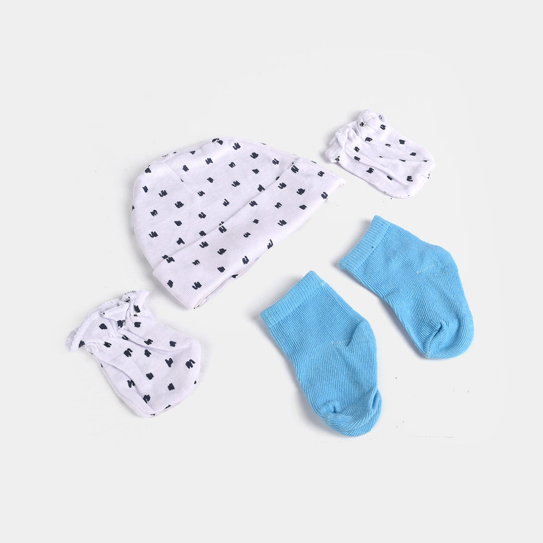 Baby Cap, Mittens & Socks Set