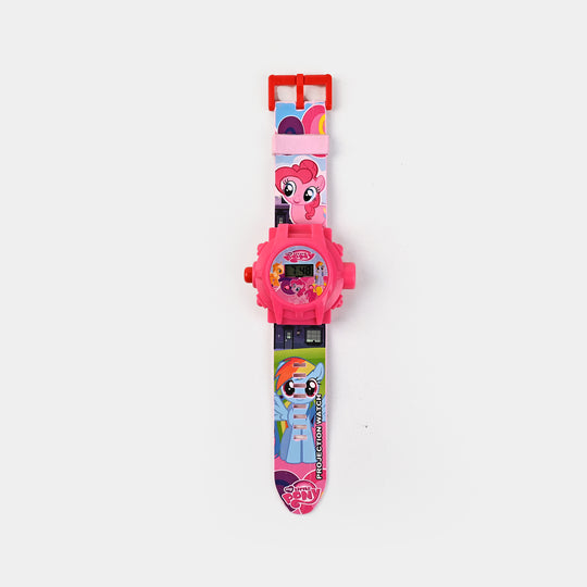 Character Projector Wrist Watch For Kids