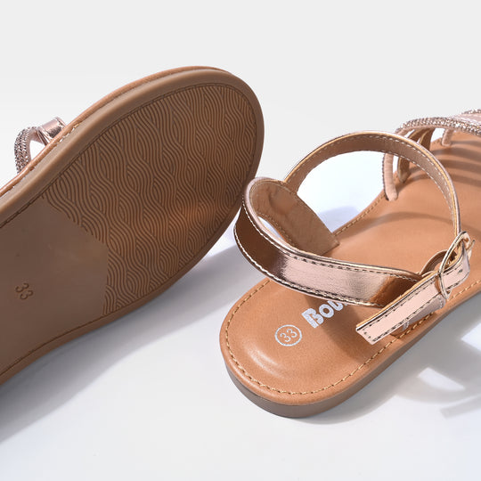 Girls Sandal 189-2-CHAMPAGNE