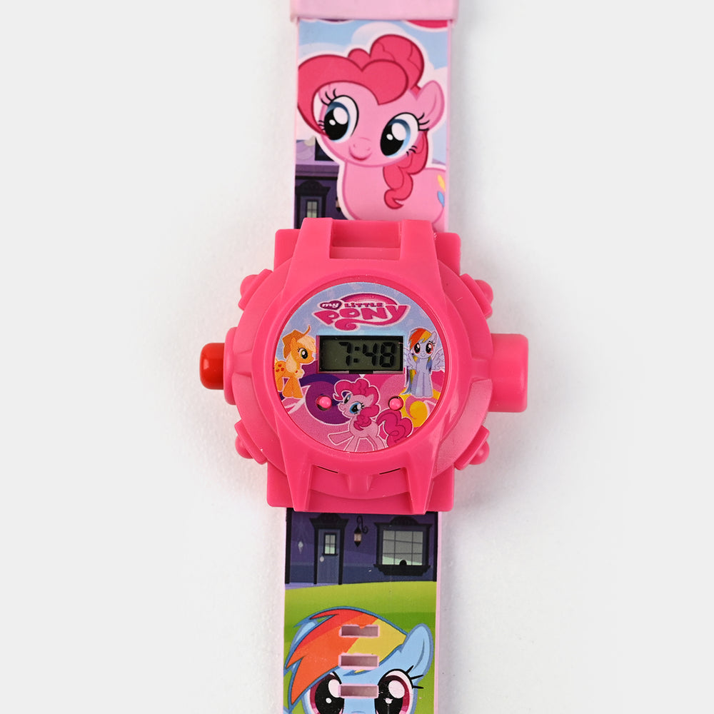 Character Projector Wrist Watch For Kids