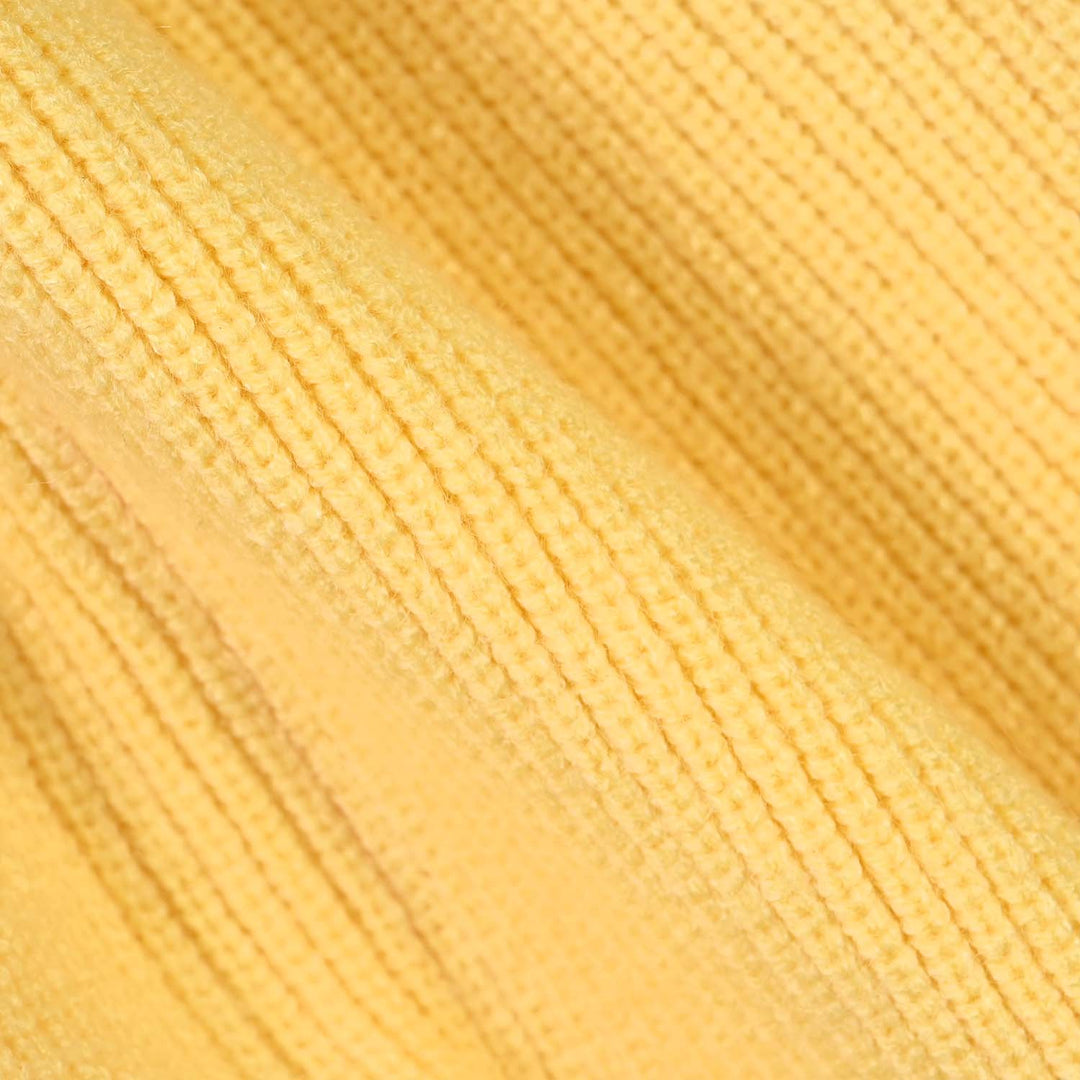 Infant Girls Acrylic Sweater-Sunshine Bloom-Yellow
