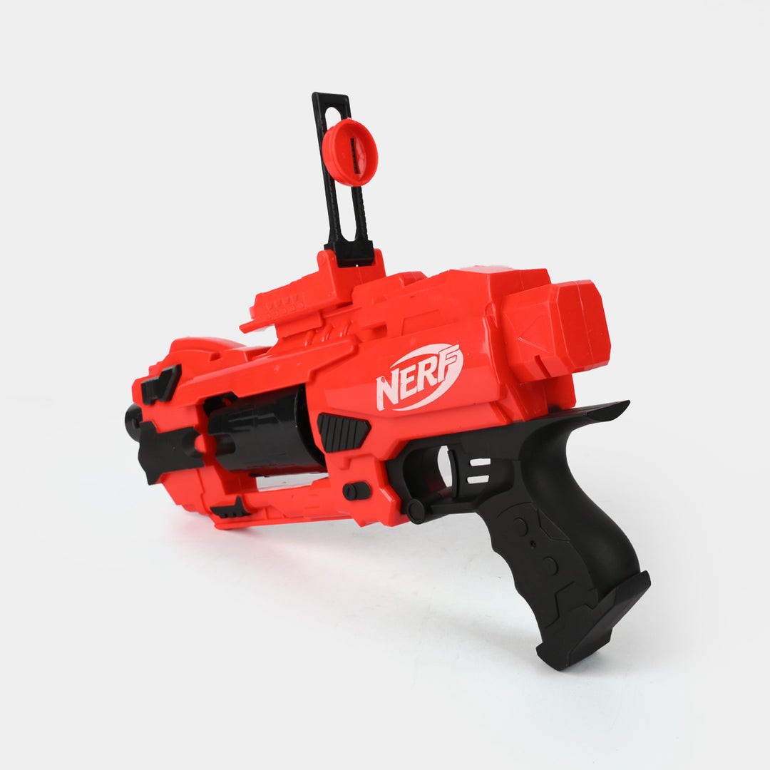 ELECTRIC MEGA NERF BLASTER + SOFT DART TOY