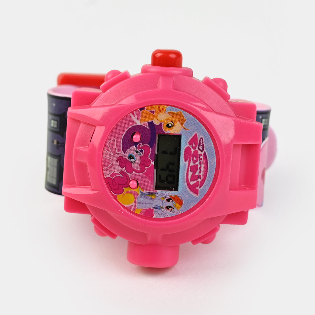 Character Projector Wrist Watch For Kids