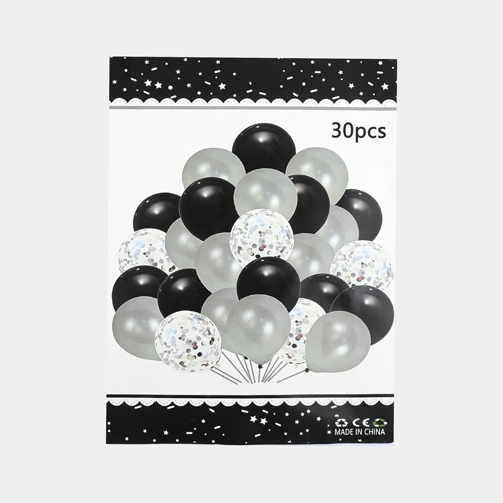 30-Piece Confetti Balloon Combo Set