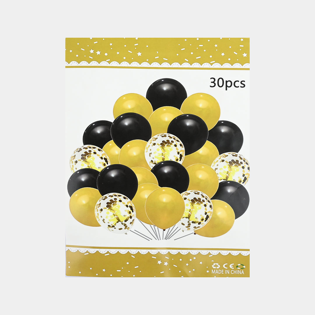 30-Piece Confetti Balloon Combo Set