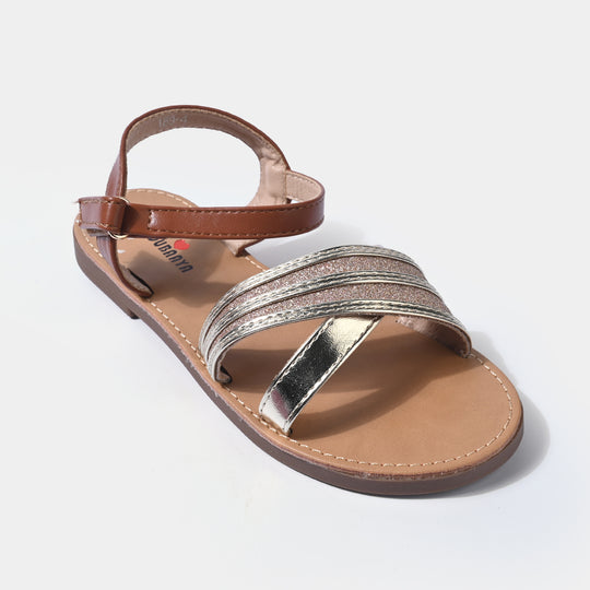 Girls Sandal 189-4-Golden